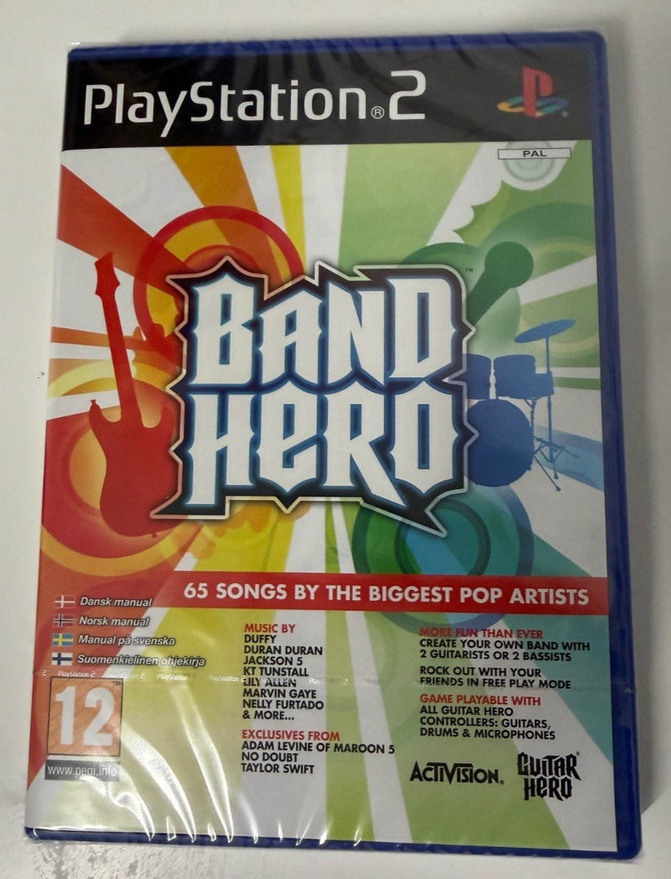 Band Hero - Activision/Guitar Hero - Sony Playstation 2 PAL - BRAND NEW SEALED