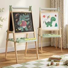 Easel for Kids Ages 4-8 Easels for Toddlers Art Kids Easel Age 8-12 Wooden Dr...