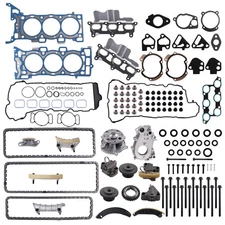 Timing Chain Kit Oil Water Pump Head Gasket Bolts for Chevrolet GMC Buick 3.6L