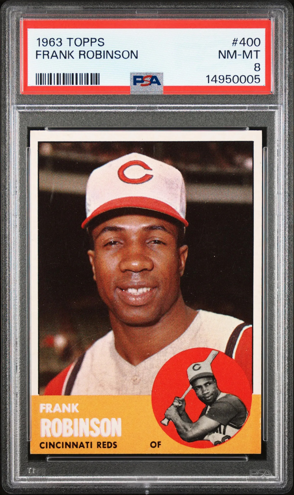 1963 Topps Frank Robinson #400 PSA 8