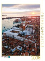 Calvendo Puzzle Sestrier San Marco At Sunset | 2000 Pieces, Finished Size 35.4 ×