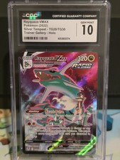 Pokémon TCG Rayquaza VMAX TG20/TG30 Silver Tempest TG Holo English CGC 10 on eBay