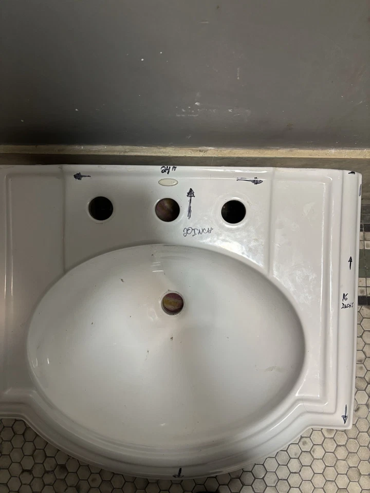 FREGADERO TUBO PORCELANA ¡COMO NUEVO! Foto 4 de 4