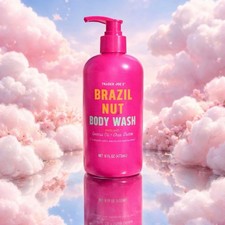 Trader Joe's Brazil Nut Body Wash With Coconut Oil Shea Butter 16oz