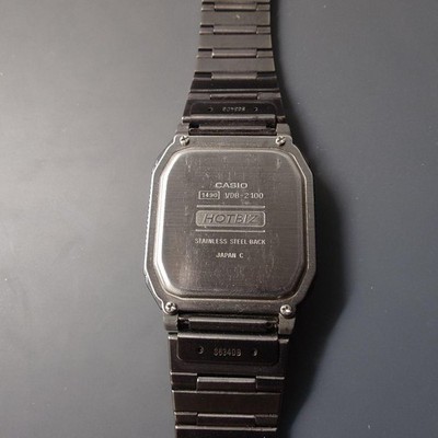 Old Casio Data Bank HOTBIZ Vdb-2100 Wrist Watch Touch Screen for