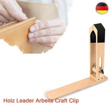 Leder Nähen Werkzeug Halteclip Nähkloben Nähpferd Behandlungen Crafts Beech Wood