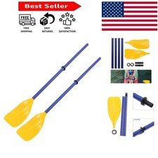Adjustable Lightweight PVC Kayak Oars for Kid...