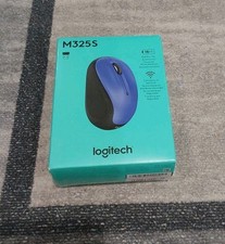 Logitech M325s Berry Blue USB Wireless Mouse 910007526 - NEW S