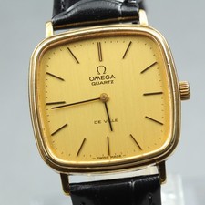 Near Mint Omega De Ville Cal.1330 Ref.191.0045 Quartz Men's Vintage Watch