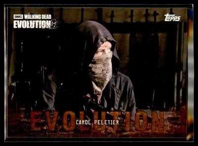 2017 Topps Walking Dead Evolution BROWN Parallel #26 Carol Peletier
