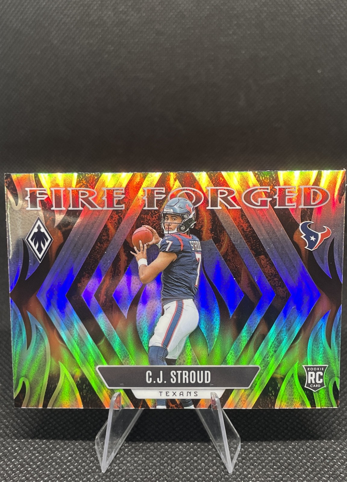 2023 Panini Phoenix - Fire Forged C.J. Stroud #FF-6 (RC)