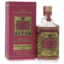 4711 Floral Collection Rose Eau De Cologne Spray (Unisex) By 4711 3.4 oz Eau De