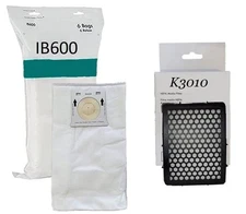 6 IB600 + 1 K3010 HEPA Filter Compatible With Kenmore Intuition w No Touch Ba...