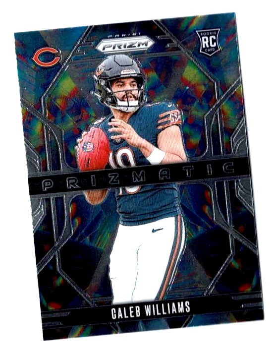 Caleb Williams 2024 Panini Prizm Prizmatic Rookie Chicago Bears No.1