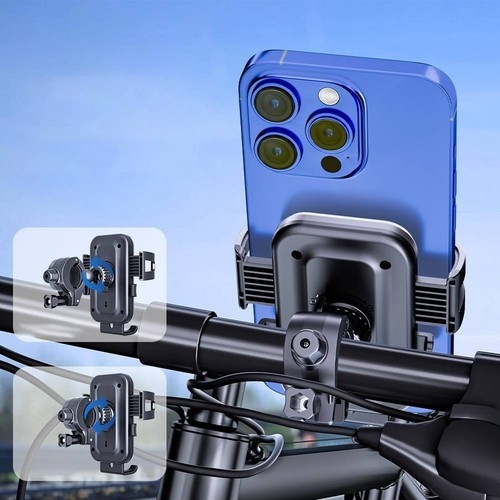 Support téléphone guidon pendant la conduite angles de vision flexibles pour v - Photo 2 sur 15