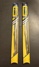 2 Rain X C-22-4 Windshield Wiper Blades Conventional Expert Fit - 22 Blades