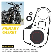 For 1994-2005 Harley Electra Glide Road King Clutch Primary Cover Gasket Kit