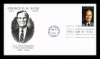Dr Jim Stamps George H W Bush First Day Of Issue Panda Cachets Cover