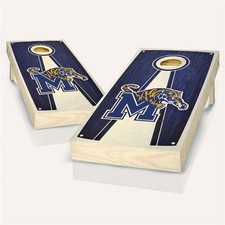Memphis Tigers Cornhole Official NCAA Regulation Size Boards Team Bags
