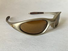 Oakley Minute Sunglasses Champagne Gold 90s 00s Vintage Used From Japan Rare