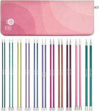 KnitPro Zing Grande Single Pointed knitting Needle Set 10" 25cm