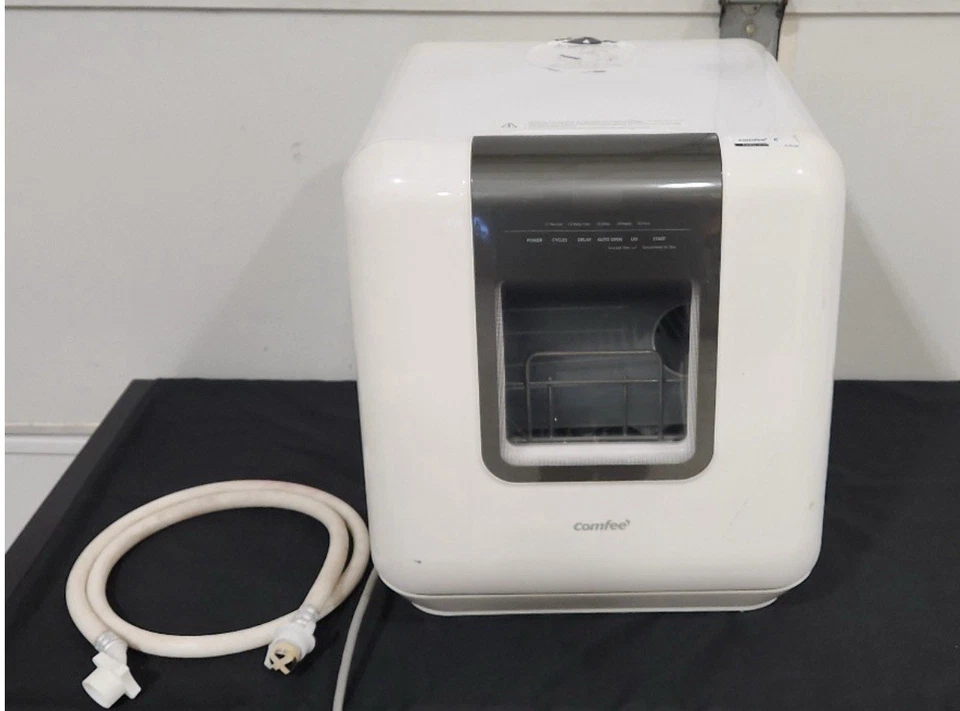 Comfee CDC17P2AWW Tragbarer Arbeitsplatten-Geschirrspüler Kompakt Mini 6 Gedecke - Wohnmobil