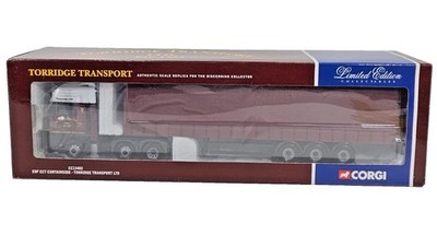 Corgi CC13402 ERF ECT Curtainside Torridge Transport Ltd 1:50 Modell LKW Box