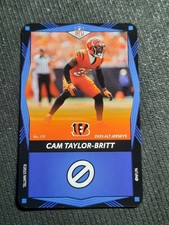 2025 UNO Elite Alt Jerseys Blue #170 Cam Taylor-Britt Cincinnati Bengals