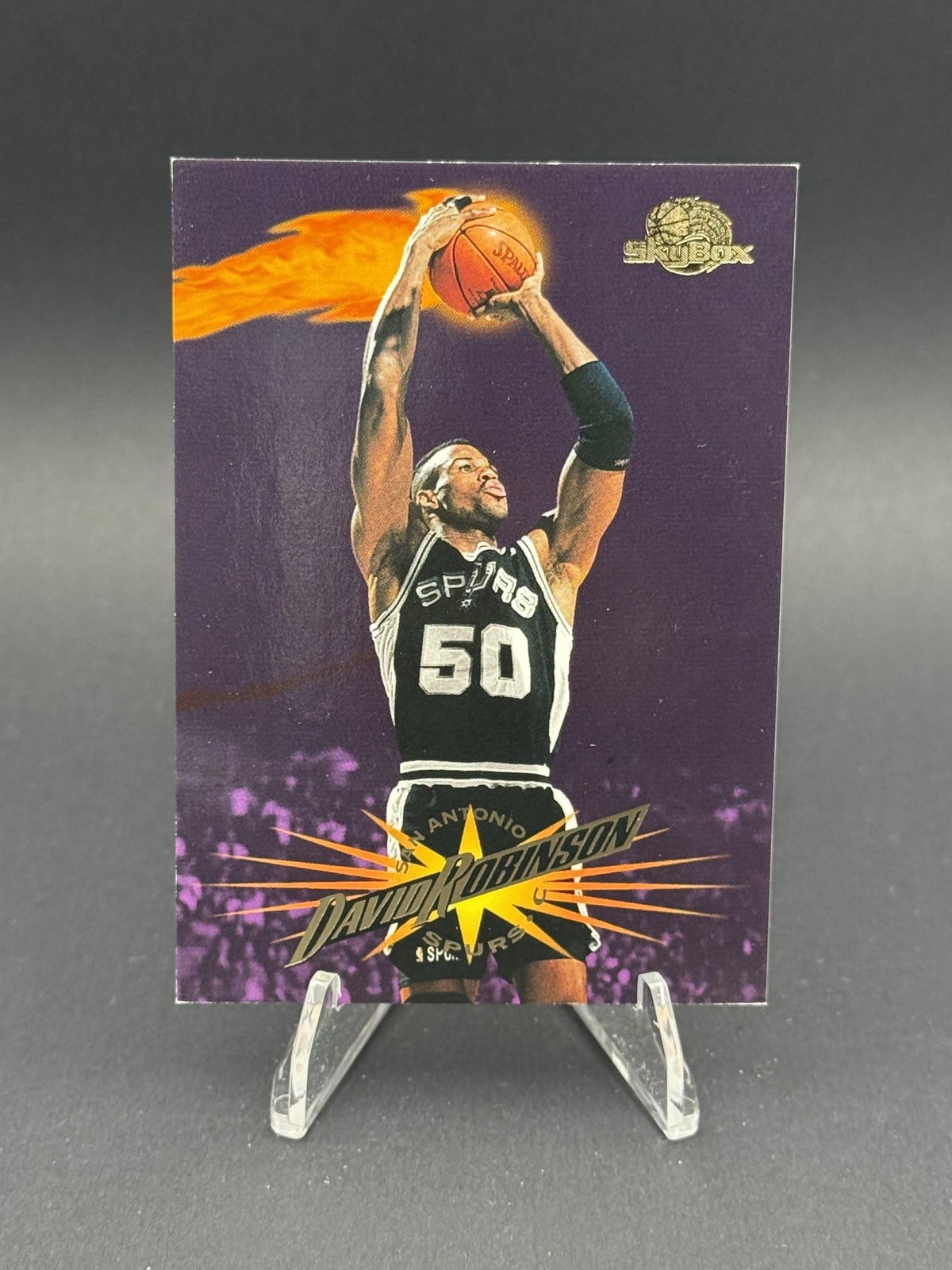 1995-96 SkyBox Premium #110 David Robinson