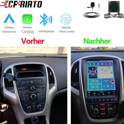 64GB Android15 9.7'' Autoradio Carplay DAB Für Opel Astra J Buick EXCELLE Verano