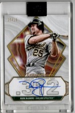 2022 Topps Luminaries Baseball Hit Kings Autograph Mark McGwire AUTO A'S 13/15