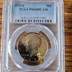 1974-S Kennedy Half Dollar PCGS PR69DCAM Proof Silver San Francisco Uncirculated