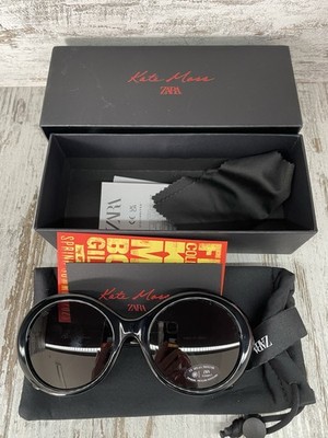 ZARA Kate Moss Sonnenbrille Schwarz Sofort Ausverkauft