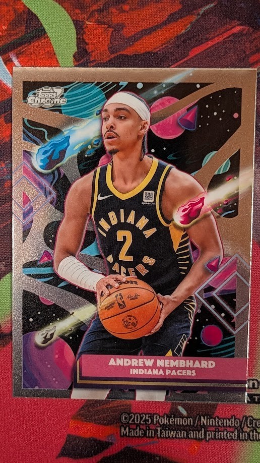 Andrew Nembhard 2025-26 Topps Chrome Cosmic #59