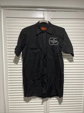 Red Kap Work Shirt Men's Small Black "Release the Kraken" The Kraken Spiced Rum