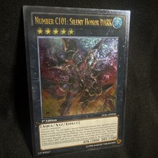 Yugioh Number C101: Silent Honor DARK LVAL-EN046 1st Edition Ultimate Rare NM+