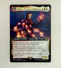 final fantasy mtg joshua Joshua, Phoenix's Dominant // Phoenix, Warden of Fire [542] [Borderless] [Character] [FINAL FANTASY] [Surge Foil]  Face to Face Games 3 Toughness Joshua, Phoenix's Dominant [Extended Art