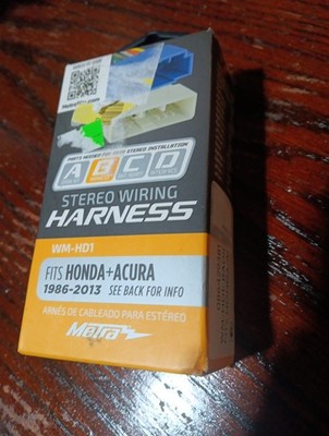 Metra Stereo Wiring Harness Fits Honda Acura 1986-2013 WM-HD1 