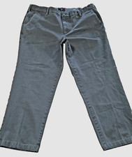 Dockers Men's Pants 40x30 Gray Ultimate Chino Slim Fit Smart 360 Flex mens