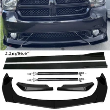 For Dodge Durango Front Bumper Lip Spoiler Splitter Car Body Rear