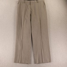 Gap Pants Mens 34x29 Beige Slacks Flat Front
