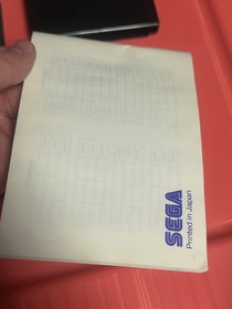 Spider-Man CIB US Version UPC Barcode Sticker Sega Master System SMS Spiderman
