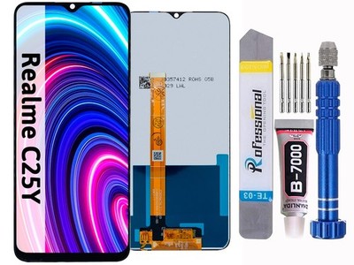Für Oppo Realme C25Y RMX3265 Display Komplettes Bildschirm LCD 