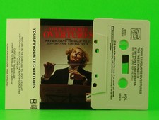 VARIOUS ARTISTS YOUR FAVOURITE OVERTURES VOL 1  107 7 Track Audio Cassette DI
