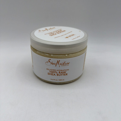 SheaMoisture 100 Raw Shea Butter Skin Moisturizer 11.5 Fl Oz Organic Cream 1 PK