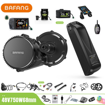 Bafang 48V750W68-73MM Mid Drive Motor Electric Bicycle Conversion Kit for BBS02