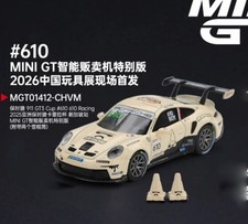 Mini GT TBC 1412 1/64 Porsche 911 GT3 Cup #610 610 Racing 2025 Singapore GP CTE