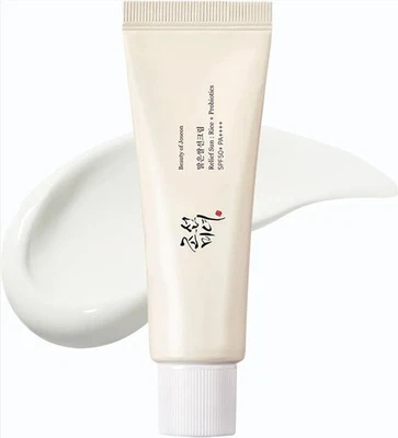 Beauty of Joseon Relief Sun: Reis + Probiotika, Gesichts-Sonnencreme 50ml LSF 50+