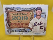 2022 Topps Allen & Ginter Baseball Banner Seasons - Pete Alonso - New York Mets