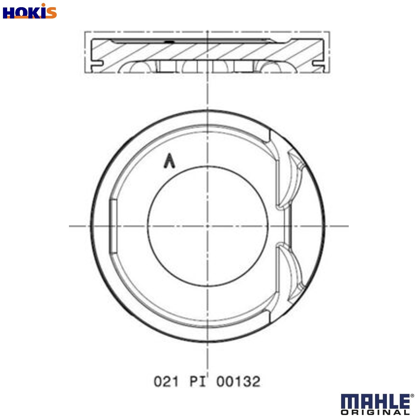 PISTON 021 PI 00132 000 FOR K4M760/761/782/804/800/801/790/791/C813/824 1.6L